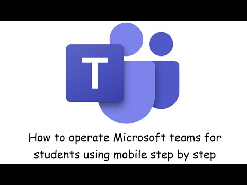 How to use Microsoft Teams for students step by step instructions - YouTube