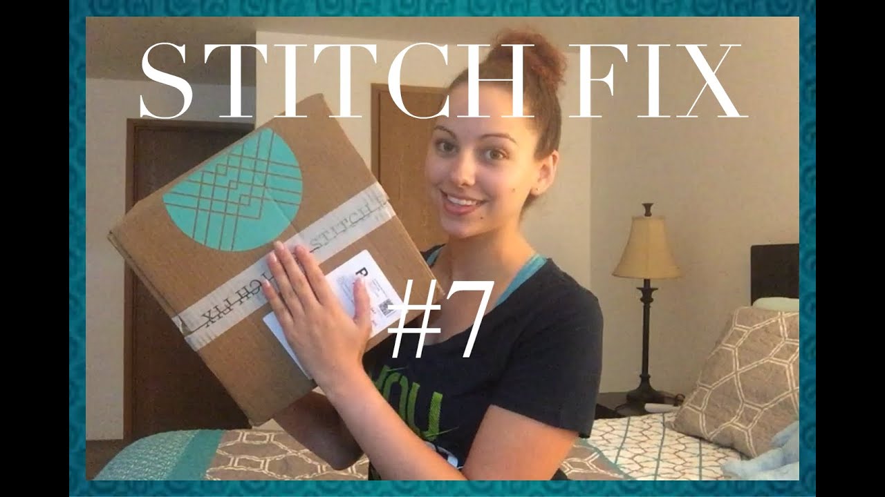 Stitch Fix 7 Unboxing YouTube
