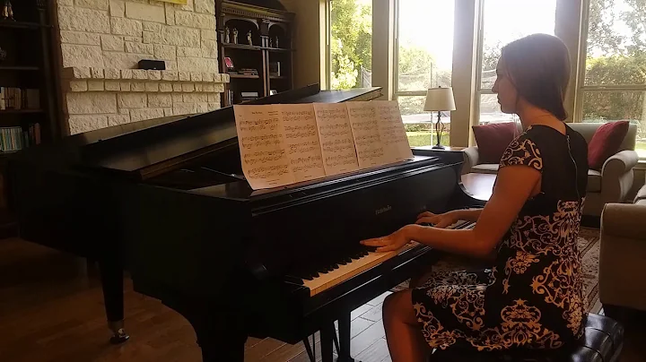 Sara Weber Performing Kiss the Rain by Yiruma