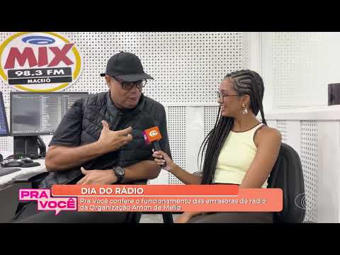 Dia do Rádio: Pra Você visita emissoras da Organização Arnon de Mello 25/9/26