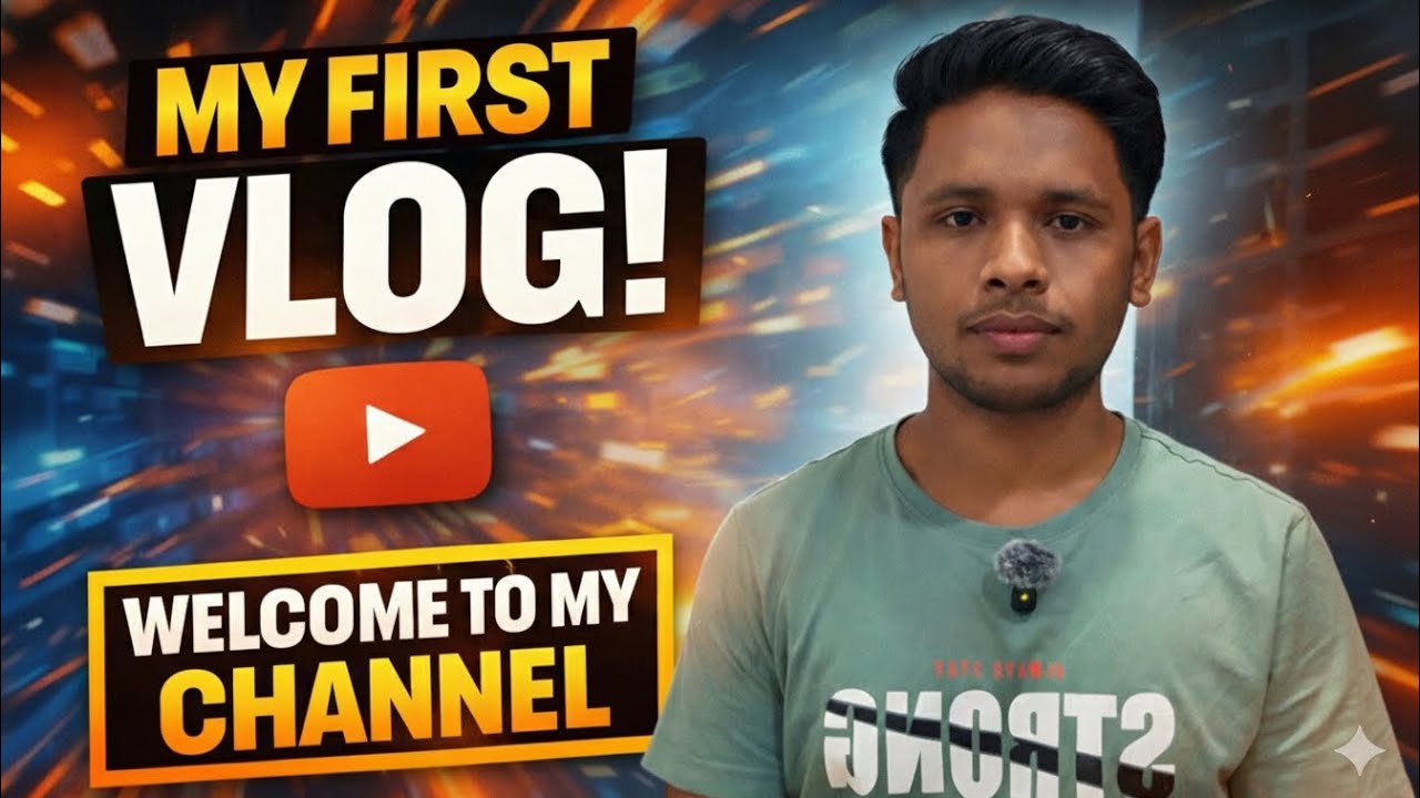 My First Vlog | New Journey Begins - YouTube