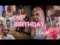 MY 17TH BIRTHDAY VLOG + PREP | eyebrows, nails, hair, makeup | leo szn