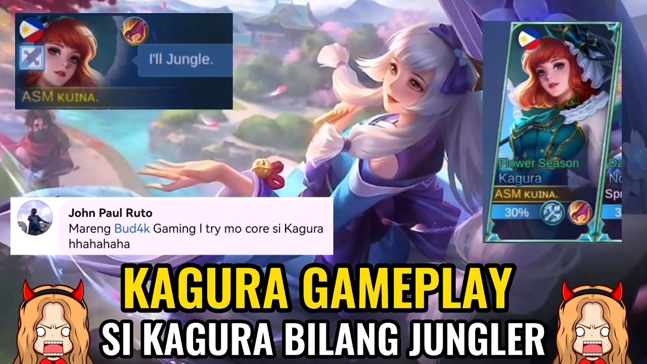 Jungler Kagura sa Rank Game | Kagura Gameplay