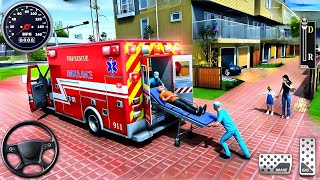 Ambulance Rescue City Driving 3D - 911 Rescue Emargency Van Simulator - Android Gameplay  screenshot 3