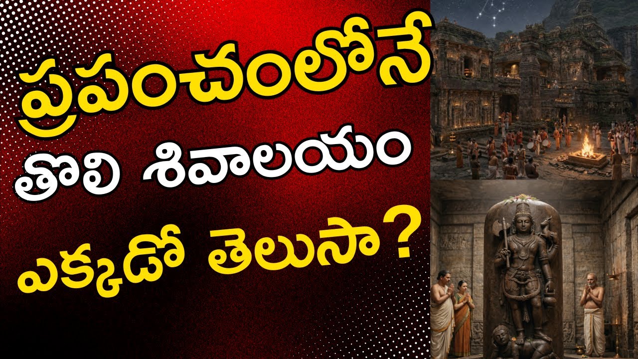 ప్రపంచంలోనే తొలి శివాలయం రహస్యం తెలుసా? | Uthirakosamangai Shiva Temple Secrets