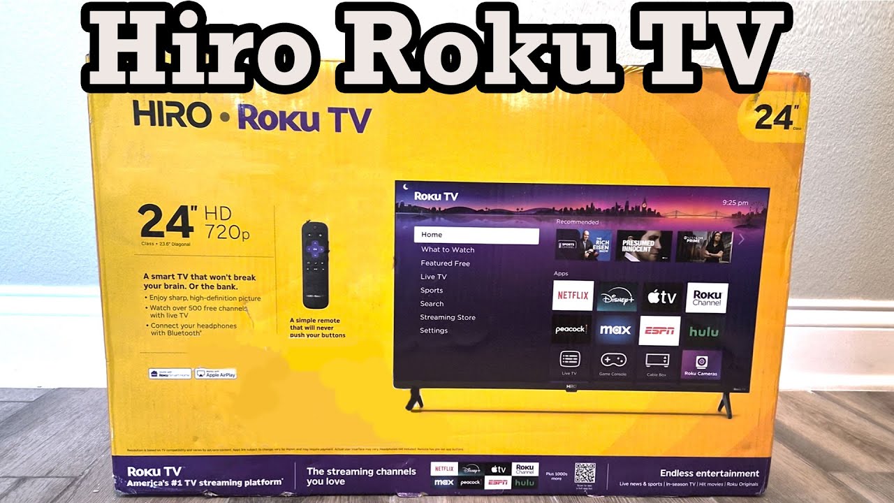 Hiro Roku TV 24” Review – Target's Budget Roku Smart TV Tested