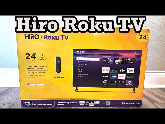 Hiro Roku TV 24” Review – Target's Budget Roku Smart TV Tested