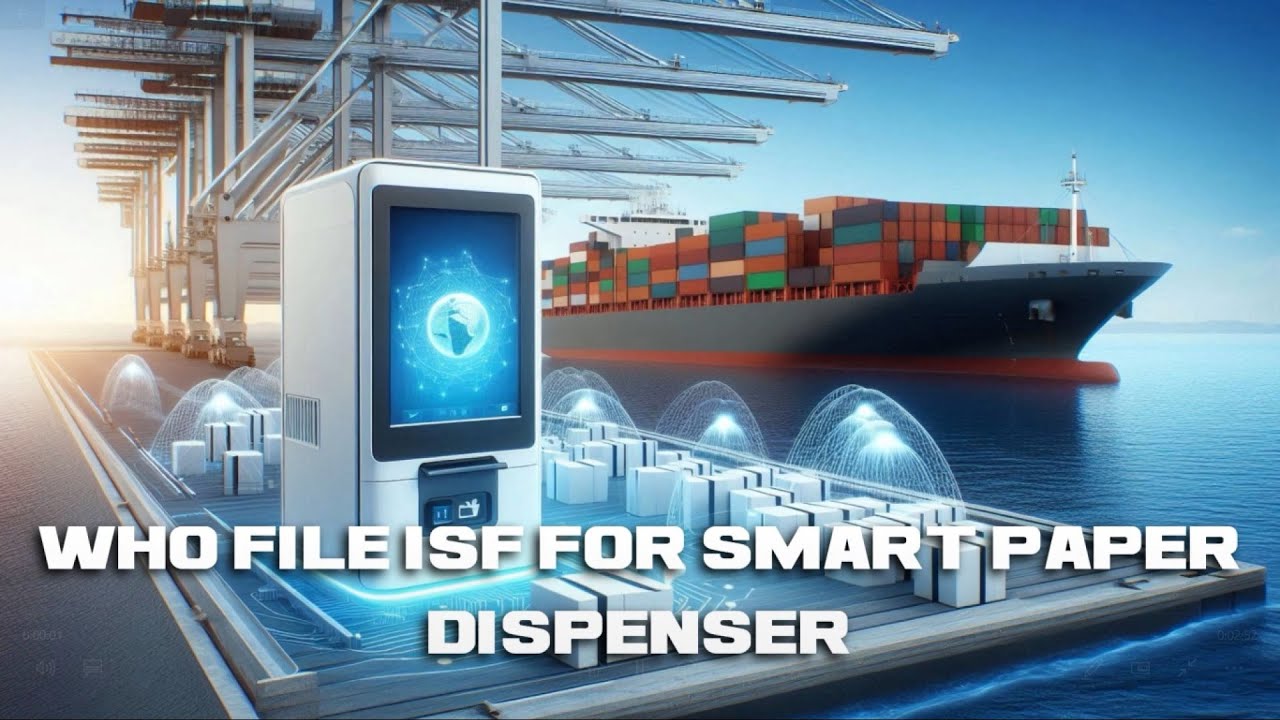 Who File ISF For Smart Paper Dispenser - YouTube