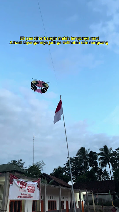 Flying a kite at night #shorts #minivlog #bocilwargads #maspreman