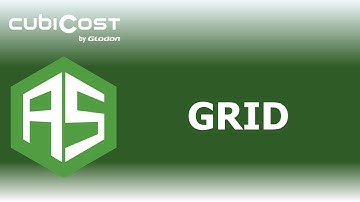 3. Grids in Cubicost TASC #5DBIM #CUBICOST #TAS #TRB #DTC