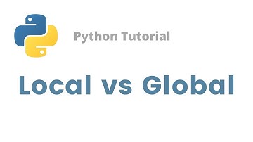 Python Tutorial - Local vs Global Variables