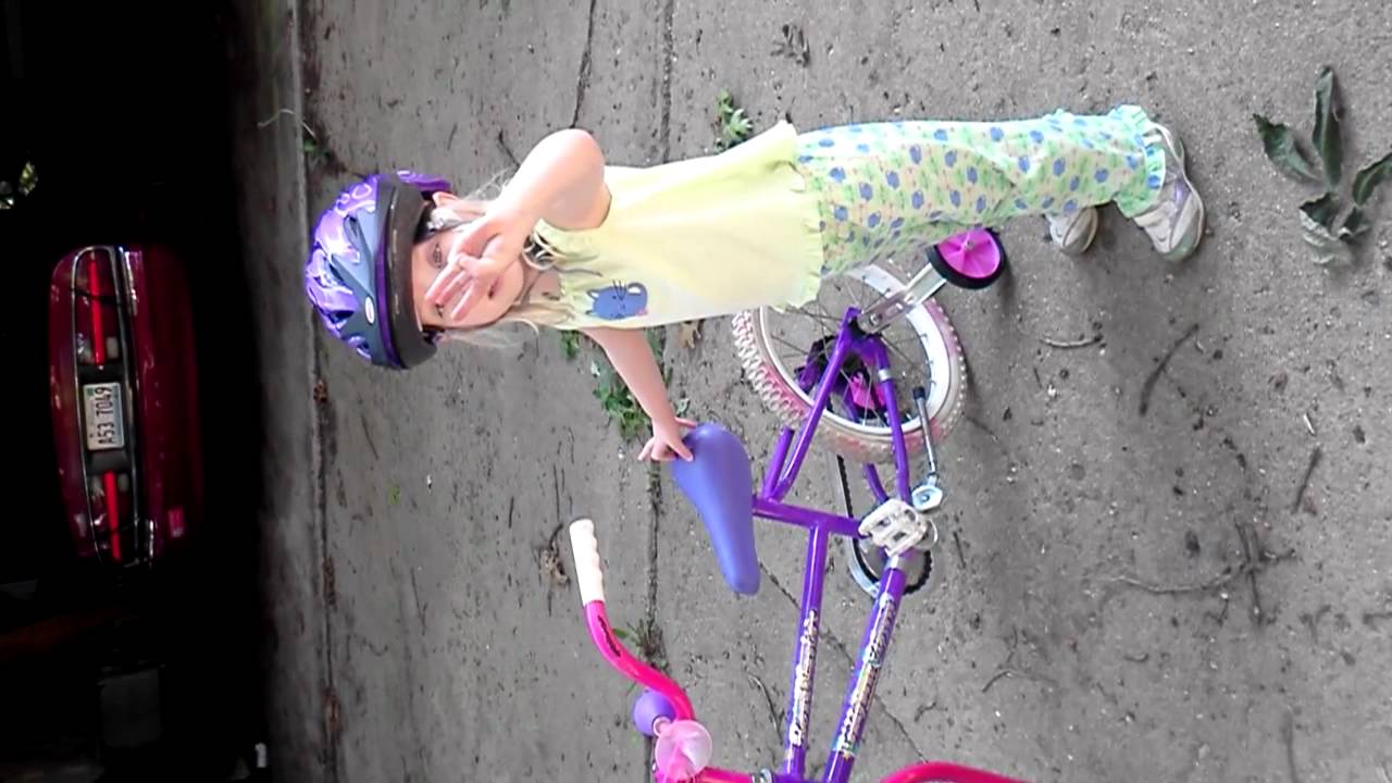 Grace's New Bike...the before video editing software free