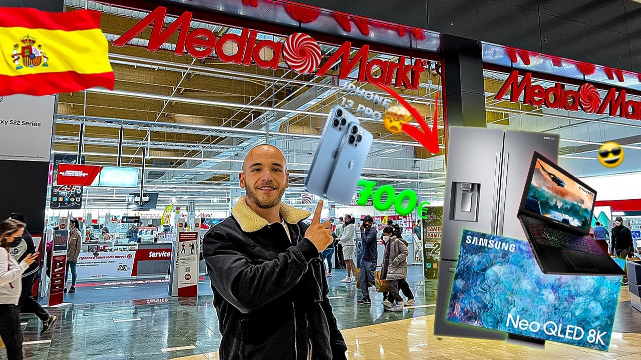 PREÇO DOS ELETRÔNICOS NA MAIOR LOJA DA ESPANHA (Media Markt) 