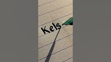 KELSEY #handwriting #lettering