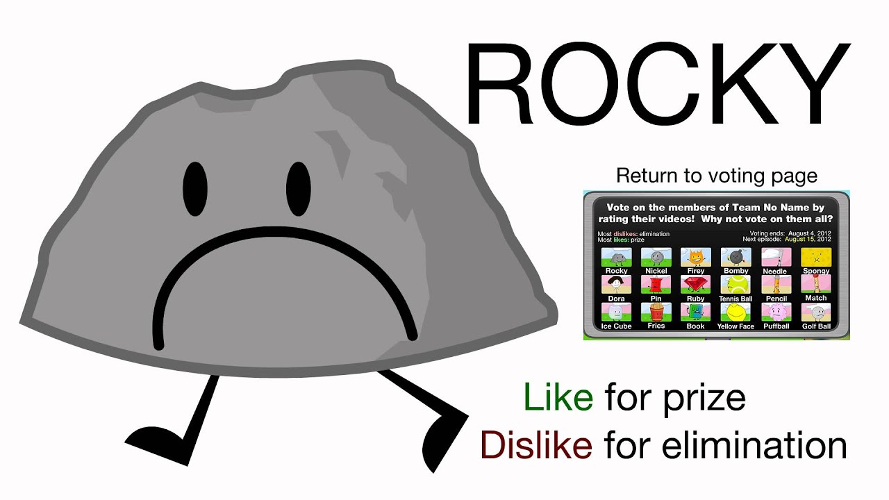 Vote for Rocky (BFDIA 2) - Uploaded on Jul 31, 2012