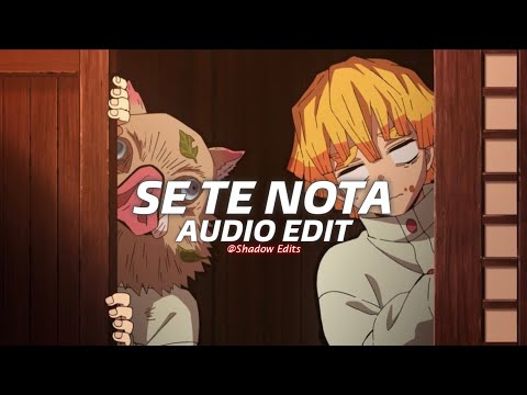 se te nota - lele pons & guaynaa『edit audio』