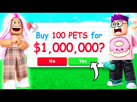 Letting The Person In Front Of Us DECIDE WHAT WE TRADE In ADOPT ME! (INSANE LANKYBOX SURPRISE!)
