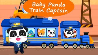 Baby Panda Train Captain - Learn to Drive a Train and Go on an Adventure! | BabyBus Games screenshot 1