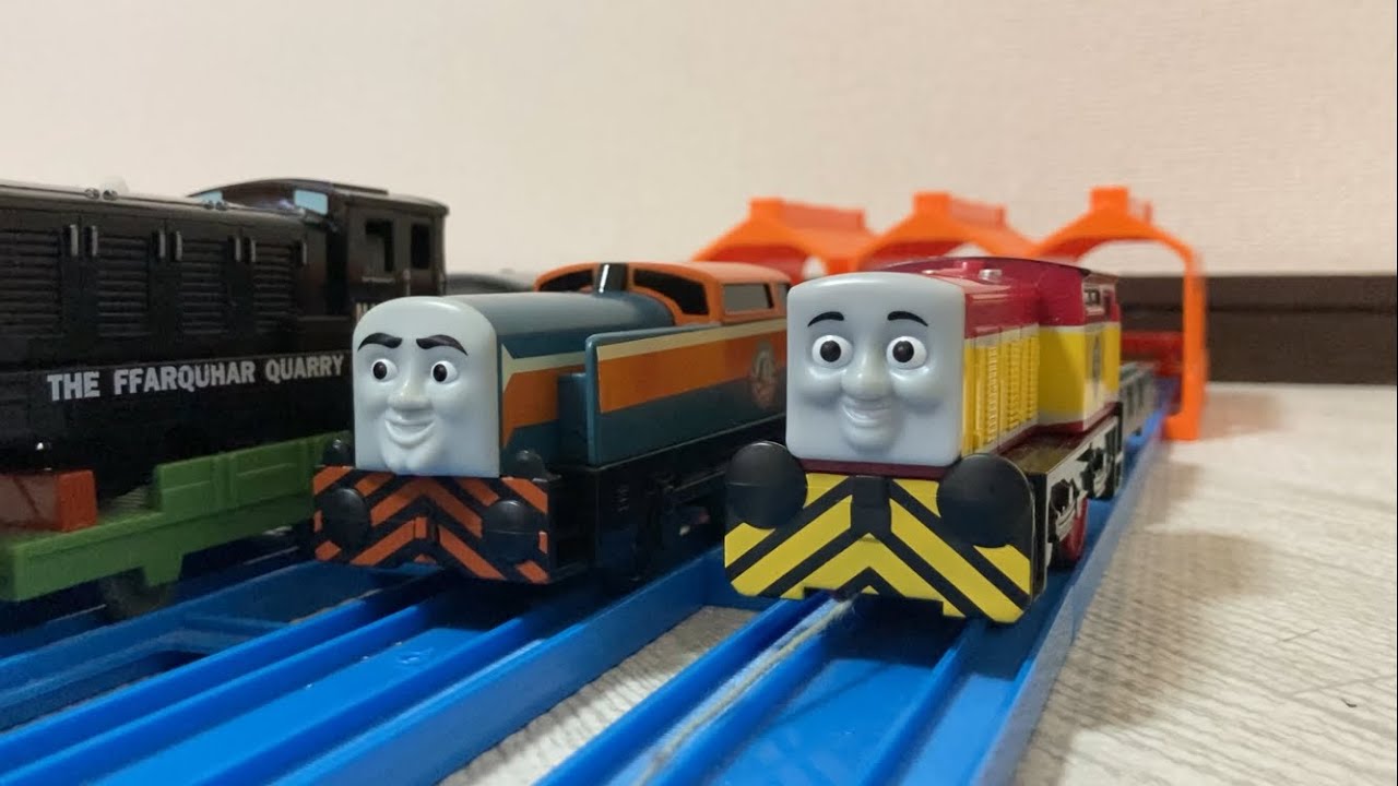 Plarail Thomas Den and Dart are a great combination - YouTube