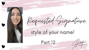 Signature style of your name | Your signature design | A to Z Signature style.