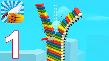 Slice It All - All Levels Gameplay Walkthrough Part 1 (IOS/Android)