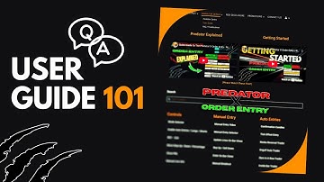 Predator X Order Entry User Guide and FAQ