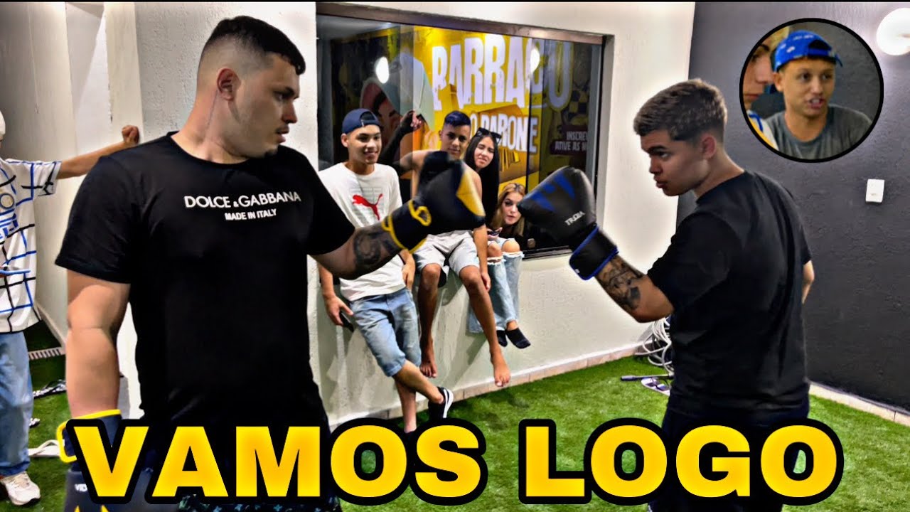 COMPRAMOS UMA LUVA DE BOXE // RYAN E LINGUINI ESTREARAM
