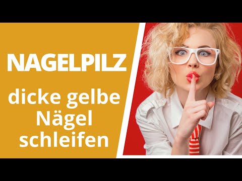 was-tun-bei-dicken-gelben-nägeln?