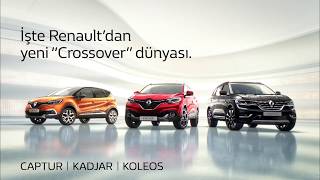 İşte yeni Renault “Crossover” dünyası. Resimi