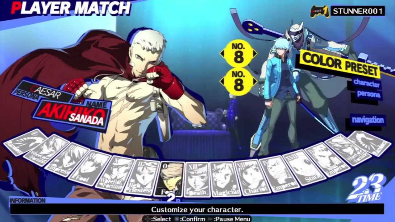 Persona 4 Arena Online W/No Commentary Pt.12 - Me vs RagingGulaman Pt.2 (Final? O.O)