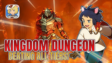 Kingdom Dungeon: Beating All Tiers! 【Ni no Kuni: Cross Worlds】