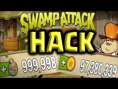 Get Swamp Attack Mod Apk 2018 ✅ v 3.0.1 [Unlimited Coins & Potions]