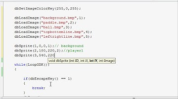 Dark GDK 2D tutorial 9 - Pong (part 2)