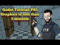 PS1 Graphics in less than 5 minutes with Godot