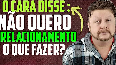 Como conquistar um homem que não quer nada sério com você?