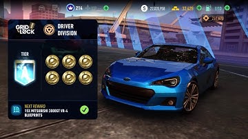 Subaru Brz | driver division |  UGR - grid lock | NFSNL | Tier A to S