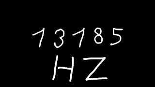 13185 hz