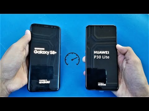 Huawei P30 Lite vs Samsung Galaxy S8 Plus - Speed Test!