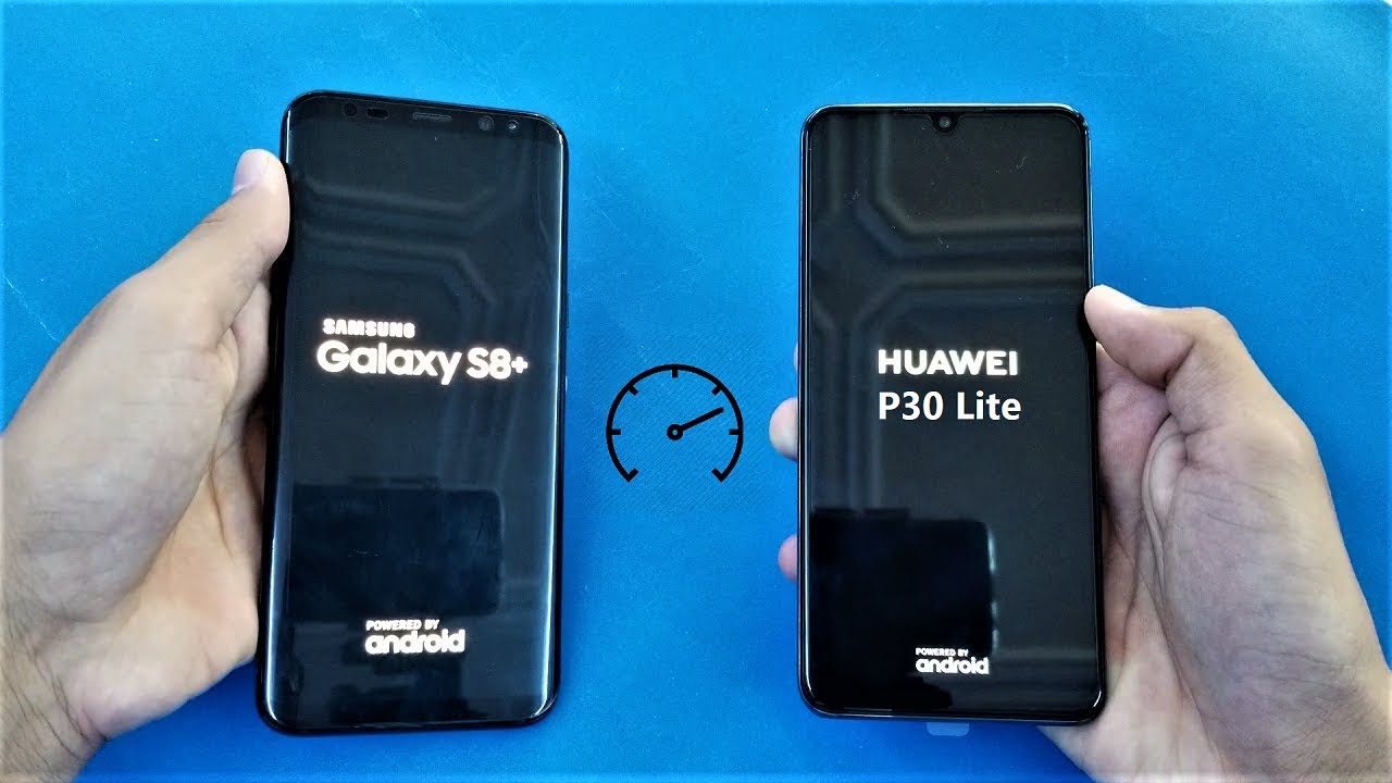 Huawei P30 Lite vs Samsung Galaxy S8 Plus - Speed Test! - YouTube