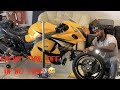 How To Remove Your Front Tire On A Hayabusa