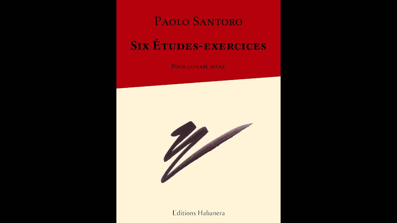 Six Études-exercices - Paolo Santoro - Étude n°3