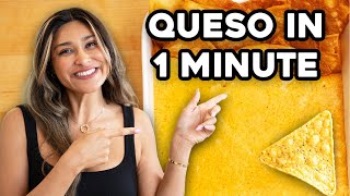 3 ingredient Queso Chip Dip! | No Stove Needed I High Protein