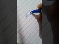 Cursive handwriting tutorial shorts cursive