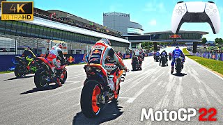 MotoGP™22 | Repsol Honda Team at JEREZ Race | PS5 Controller Cam gameplay 4K 60FPS