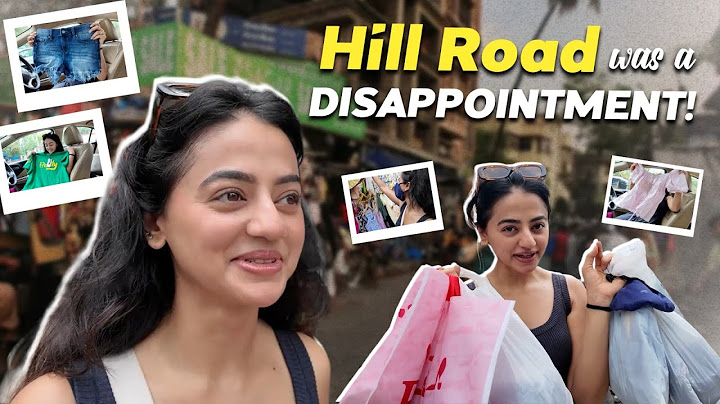 I Found FENDI on the Streets of Bandra! 😱 | Hill Road Shopping Vlog @HELLYSHAHOFFICIAL