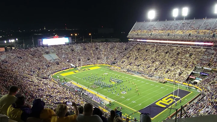 LSU and McNeese bands 9/11.