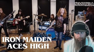 Iron Maiden / Aces High [Cover by NEMOPHILA]  REACTION!