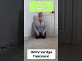 Home Vertigo Relief with Left Foster Maneuver