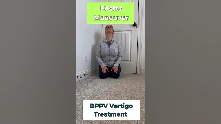 Get Rid of Vertigo at Home: Left Foster Maneuver for BPPV #vestibular