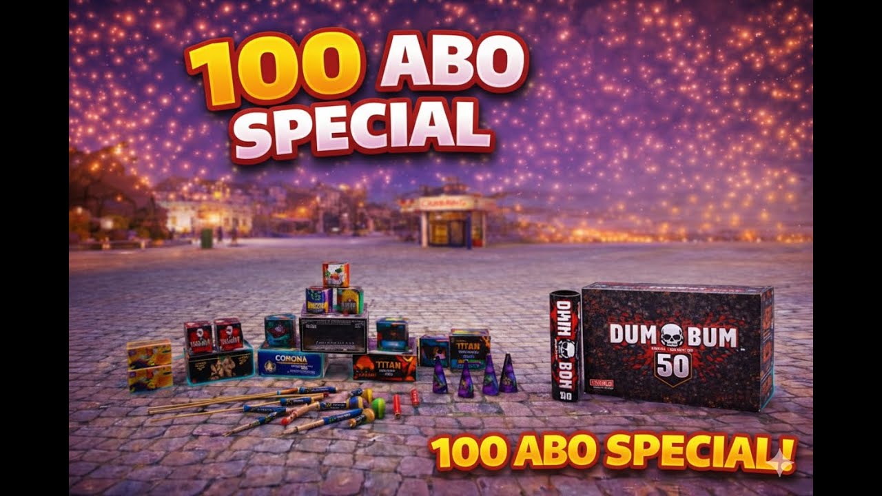 XXL 100 Abonnenten Special !!! (Fireworks Mania)